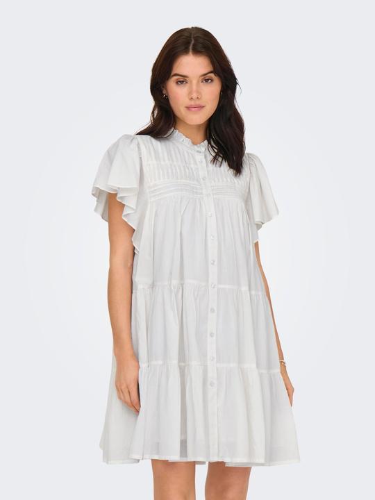 Image du produit JdY Locker geschnitten Hemdkragen Puffärmel Kurzes Kleid Kleid (XS)