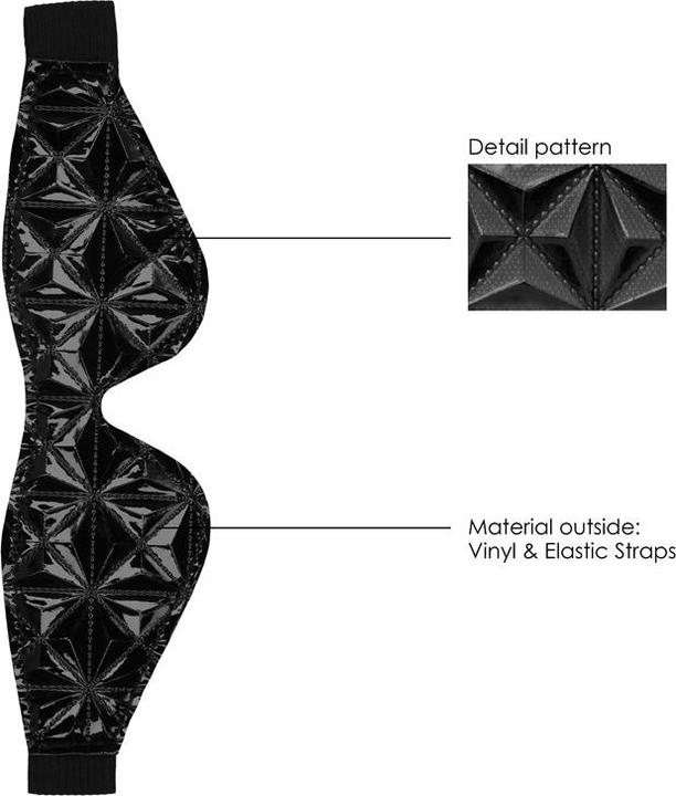 Actual product image Ouch! Luxury Eye Mask