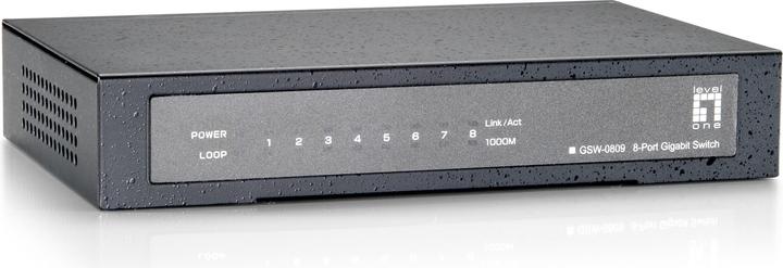 Produktbild LevelOne Gsw-0809 (8 Ports)
