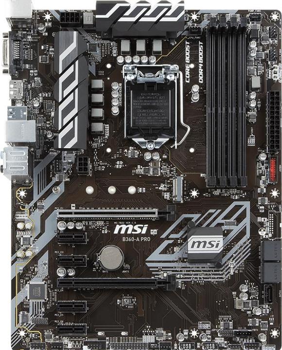MSI B360-A Pro (LGA 1151, Intel B360, ATX)