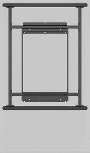 Produktbild Multibrackets Fixe Wandhalterung für Samsung OH75F/B/A (Wand, 75", 150 kg)