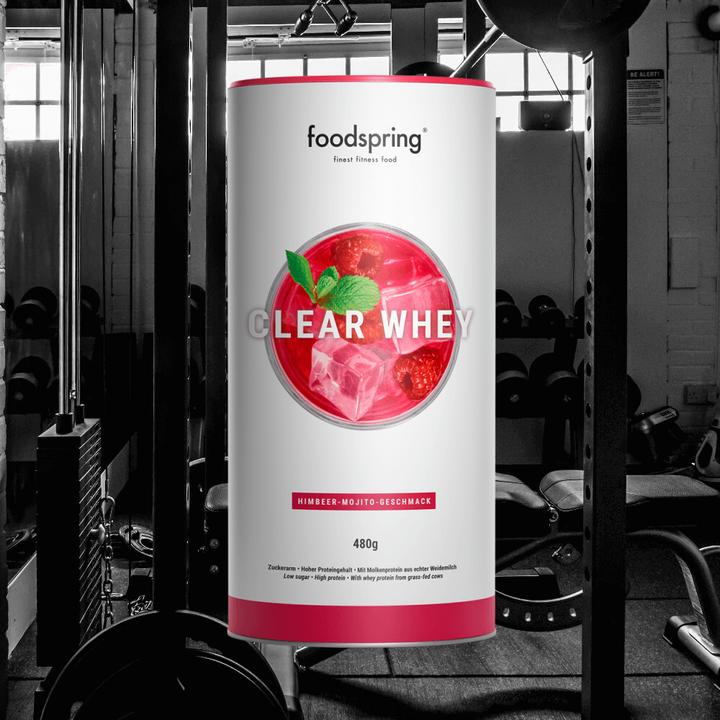 Produktbild Foodspring Clear Whey (Himbeere, 1 Stk., 500 g)