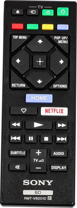 Actual product image Sony RMT-VB201D (Universal remote control, Infrared)
