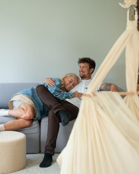 Actual product image Membantu Spring Cradle Twins
