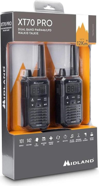 Actual product image Midland XT70 Pro (12 km)