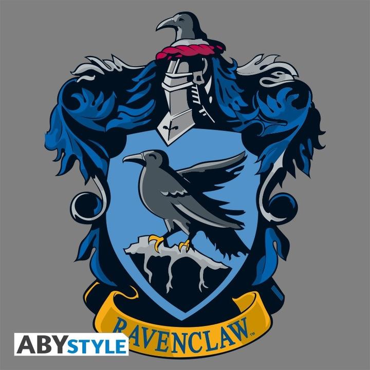 Actual product image ABYstyle HARRY POTTER - Tshirt Ravenclaw man SS grey blue premium (M)