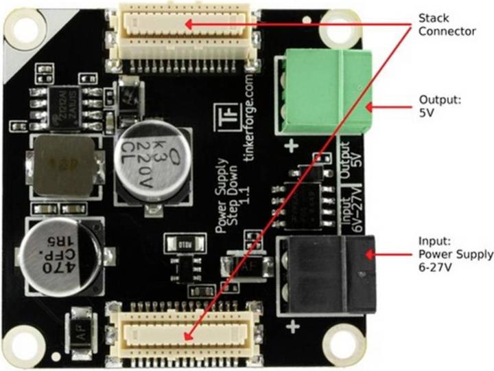 Actual product image Tinkerforge Step Down Supply