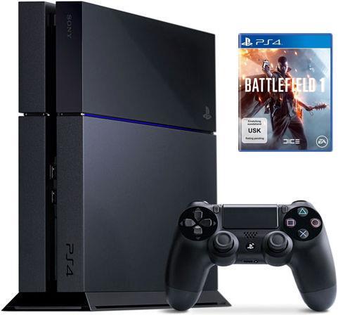 Produktbild Sony Playstation 4 500GB + Battlefield 1, C-Chassis