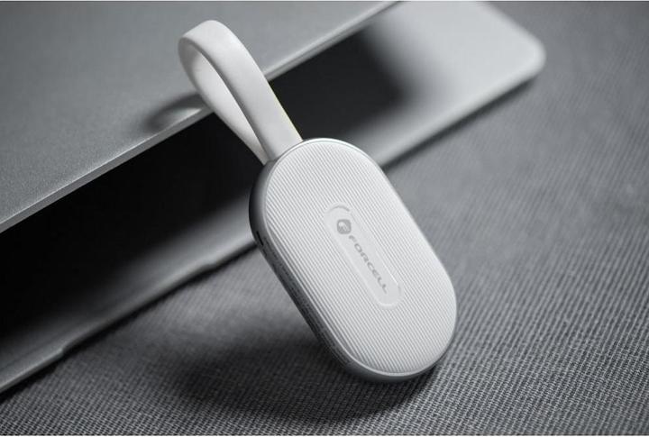 Produktbild Forcell Powerbank F-ENERGY Mini Power Watch powerbank 1A 2,5W 1200 mAh weiss (1200 mAh)