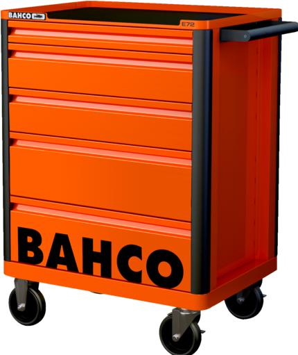 Produktbild Irimo 26"-E72-Werkstattwagen mit 5 Schubladen, rot, 693 mm × 510 mm × 955 mm (5 x)
