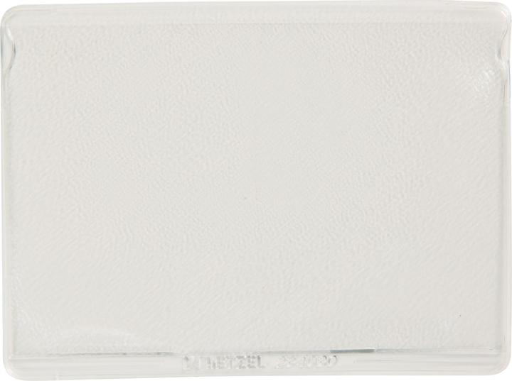 Immagine prodotto Rexel Portadocumenti HETZEL, formato A8 orizzontale, 87 x 60 mm, PVC, grana 0,17 mm, 1 scomparto (A8, 25 x)