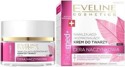 Produktbild Eveline Facemed+3In1 Moisturizing & Strengthening Face Cream For Capillary Complexion 50Ml (50 ml, 24h Creme)