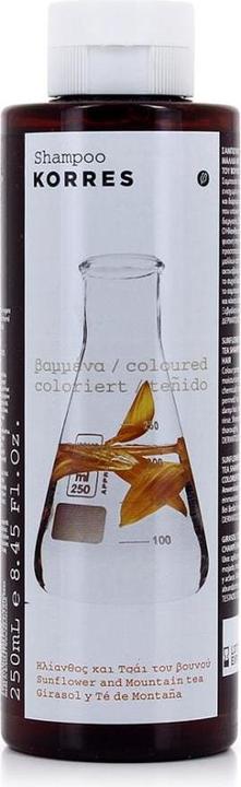 Actual product image Korres Sunflower & Mountain Tea (250 ml, Liquid shampoo)