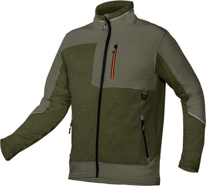 Neo Softshell Sweatshirt OUTDOOR grün Grösse M (M)
