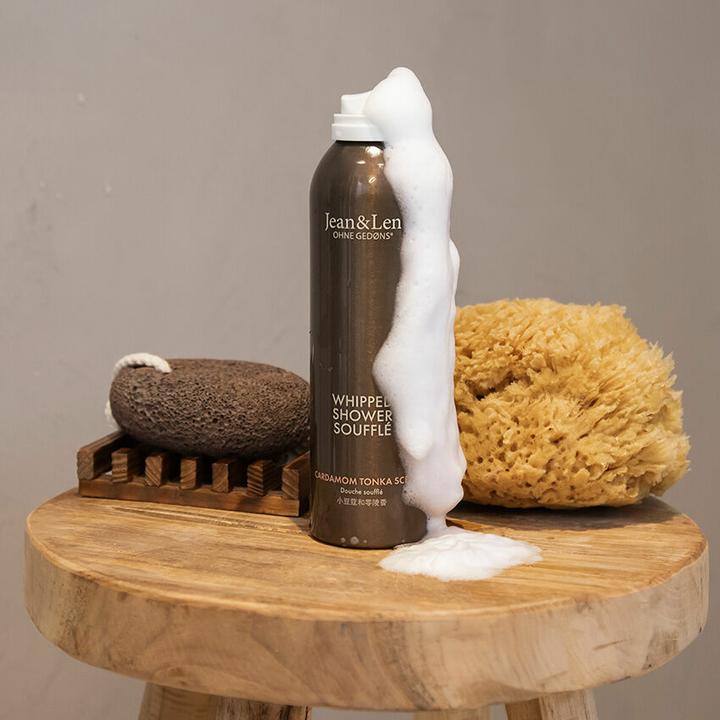 Produktbild Jean & Len Shower Gel to Mousse Cardamom/Tonka, 200ml (200 ml)