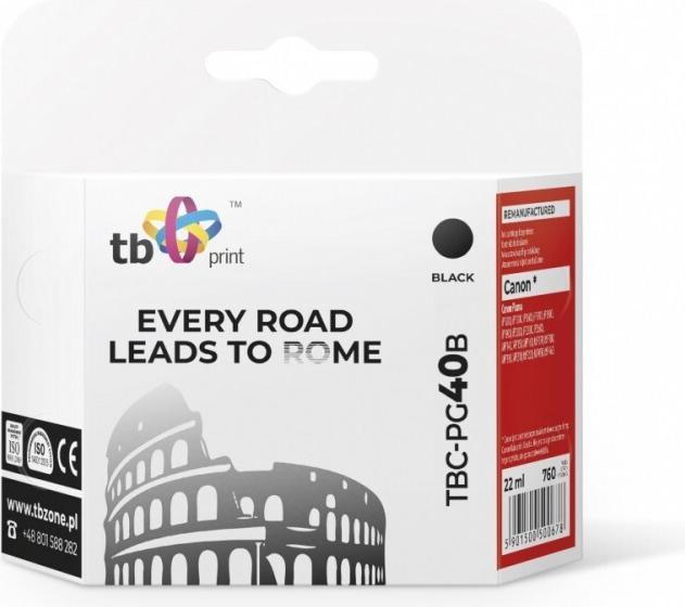 Produktbild Lenovo Ink C-PG40B (Canon PG-40) Black remanufactured (BK)