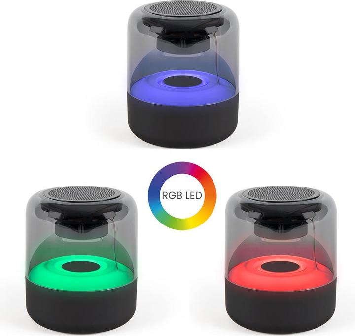 Actual product image Livoo Bluetooth® compatible speaker (5 h, Rechargeable battery operated)
