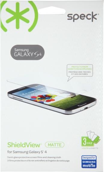 Immagine prodotto speck Shieldview Matte - Folia Ochronna Samsung Galaxy S4 (confezione da 3) (3 Pezzo/i, Samsung Galaxy S4)