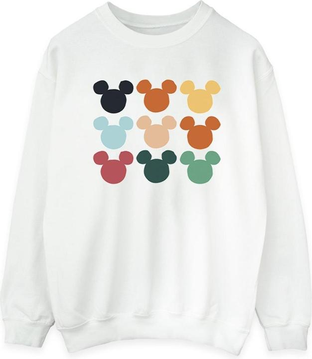 Disney Mickey Mouse Heads Square Sweatshirt (XL)