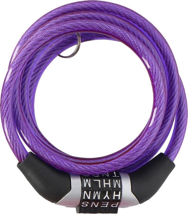 Dunlop Bicycle lock with letter code (120 cm)