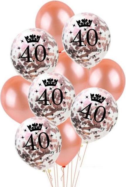 Produktbild MU Style Luftballons 40. Geburtstag (1 x)