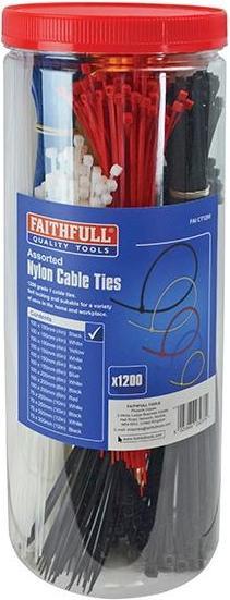 Produktbild Faithfull Kabelbinder (Fass Pack 1200)