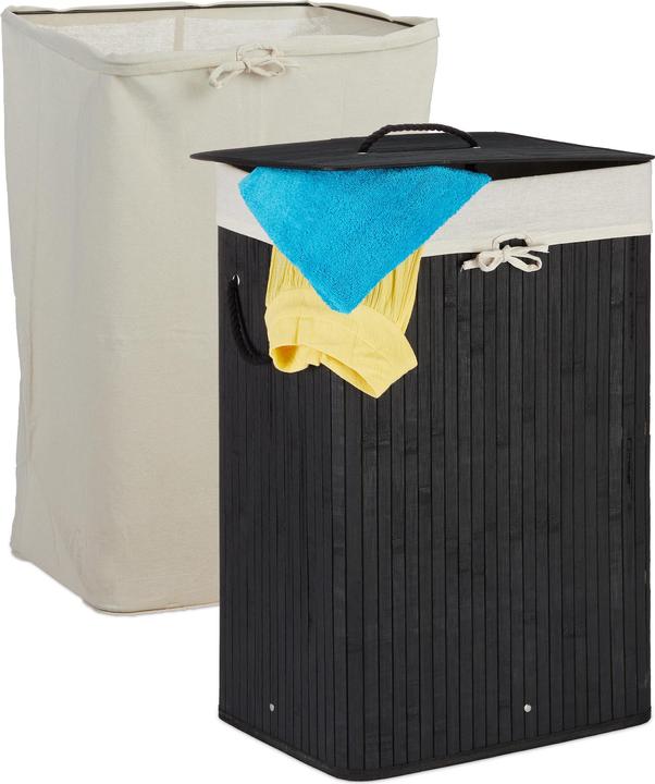 Actual product image Relaxdays Laundry basket (80 l)