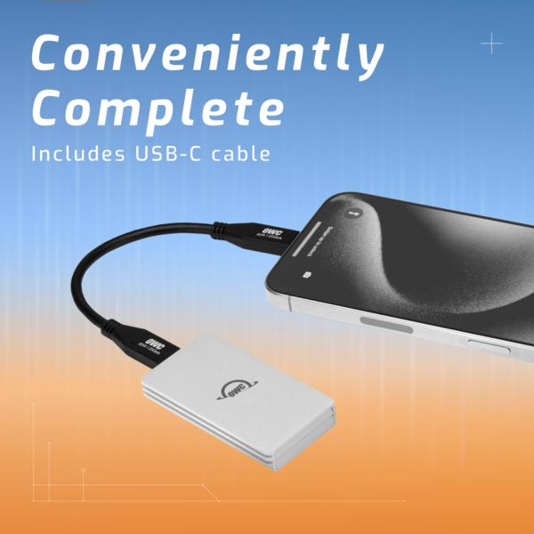 Actual product image OWC Envoy Portable 2TB SSD Drive (2000 GB)