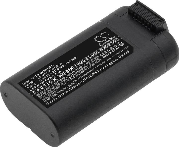 Actual product image CS Cameron Sino CS-DJM110RC modelling battery pack (LiPo) (Drone battery, DJI Mavic Mini, DJI Mavic Mini 2)