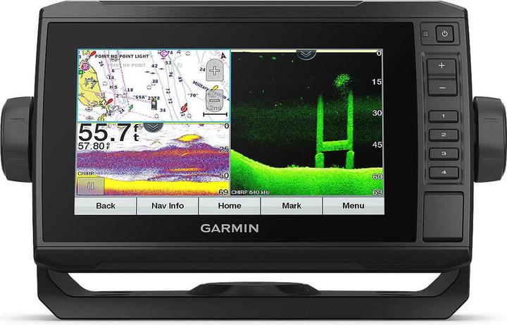 Actual product image Garmin Echomap UHD 72cv, without transducer