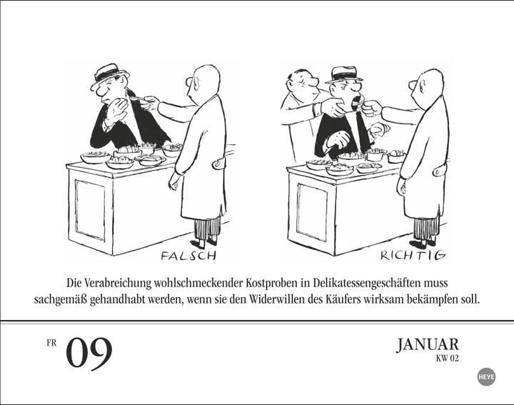 Produktbild Loriot Tagesabreisskalender 2026 (14 x 11 cm, Deutsch)