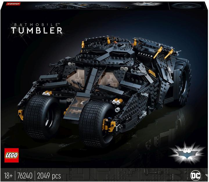 Actual product image LEGO Batmobile Tumbler (76240, LEGO DC, LEGO Rare Sets)