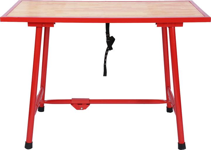 Produktbild Wiltec Werkbank 120x62,5x83cm klappbar Werktisch 300kg Arbeitstisch Werkstatt (62.50 cm, 120 cm)