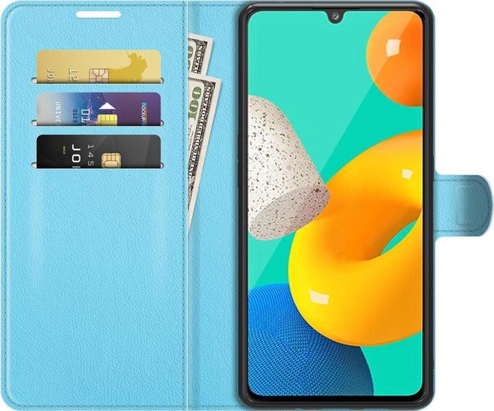 Actual product image Screenguard Samsung Galaxy M32 Leather Guard Leather Case (Samsung Galaxy M32)