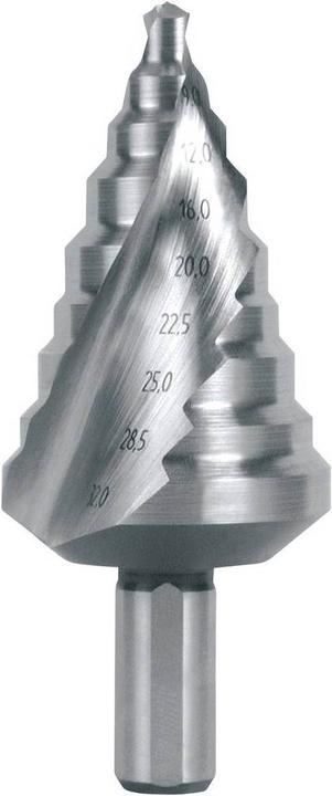 Immagine prodotto Ruko Trapano a gradini HSS a spirale scanalato a croce (32 mm)