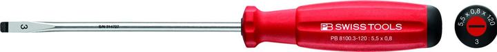 Actual product image PB Swiss Tools Pb 8100.3-120 (Slotted screws)