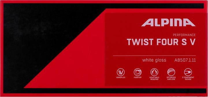 Immagine prodotto ALPINA SPORTS Twist Four S VL+ (Bianco, Nero)