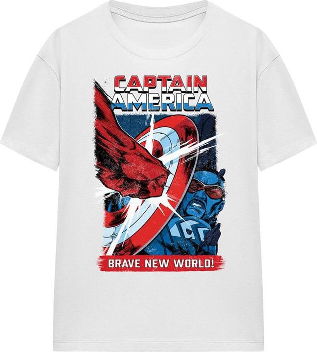 Immagine prodotto Captain America Maglietta Hulk Rosso Pugno Adulto Unisex (S)