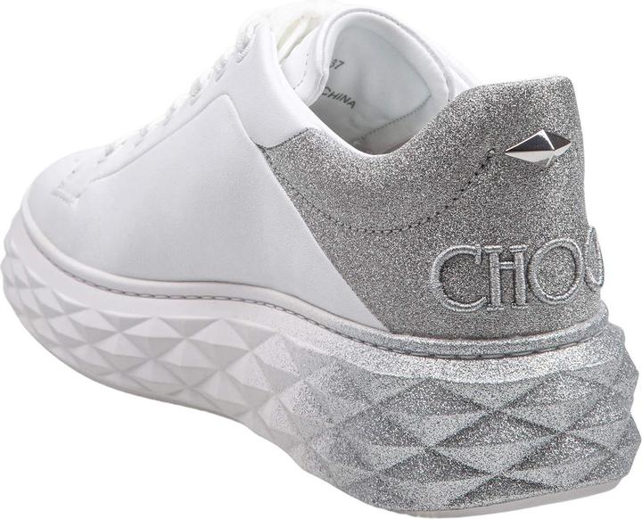 Immagine prodotto Jimmy Choo white leather sneakers with glitter degrade (37)