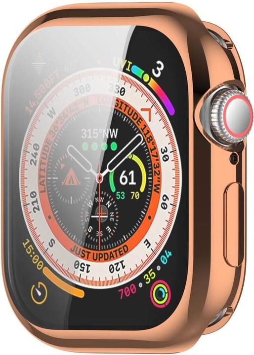 Immagine prodotto Cover-Discount Apple Watch 10 - 42 mm - Custodia di protezione in gomma effetto metallo
