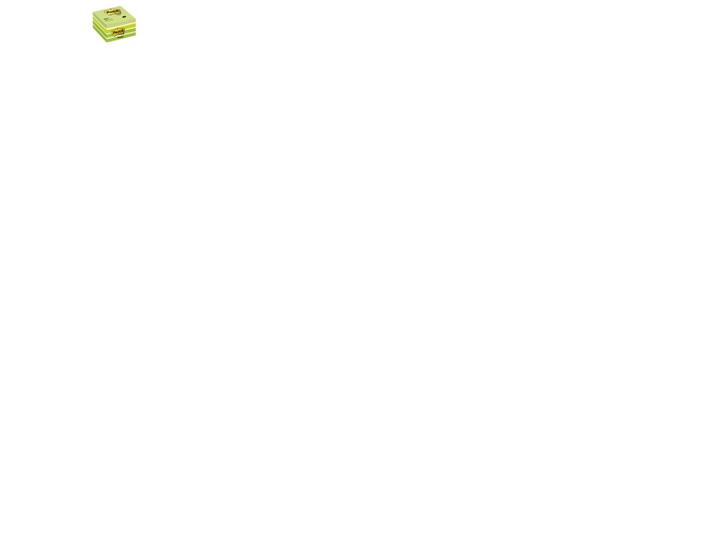 Actual product image Post-it Cube (76 x 76 mm)