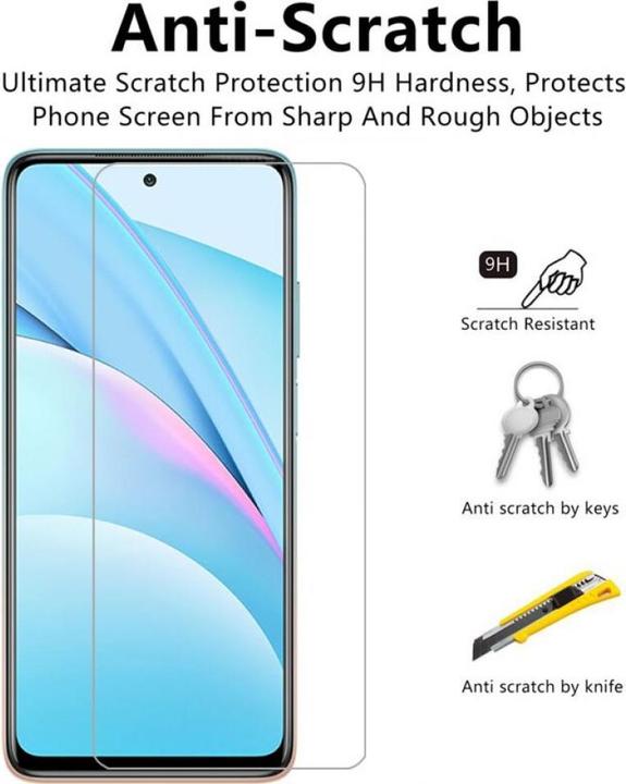 Immagine prodotto Screenguard Xiaomi Mi 10T Lite Pellicola protettiva in vetro Custodia Design amichevole (1 Pezzo/i, Mi 10T Lite)