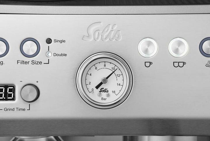 Actual product image Solis Perfetta Grind & Infuse portafilter