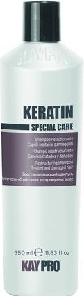 Konjac Sponge Keratin Szampon 350ml (350 ml, Flüssiges Shampoo)
