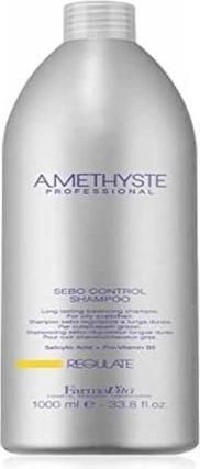 Actual product image Farmavita Amethyste Regulate Sebo Control Shampoo 1000ml (1000 ml, Liquid shampoo)