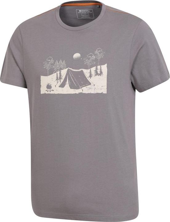 Immagine prodotto Mountain Warehouse Camping Sketch Maglietta Uomo (XXL)