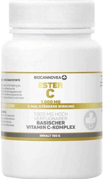 Actual product image Biocannovea Ester C complex Plv (1 Piece, Powder, 150 g)