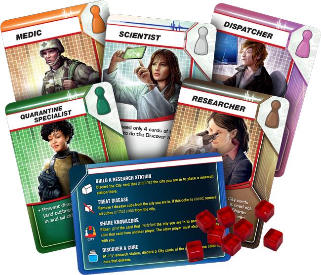 Actual product image Z-Man Games Kennerspiel Pandemic (french version) (French)