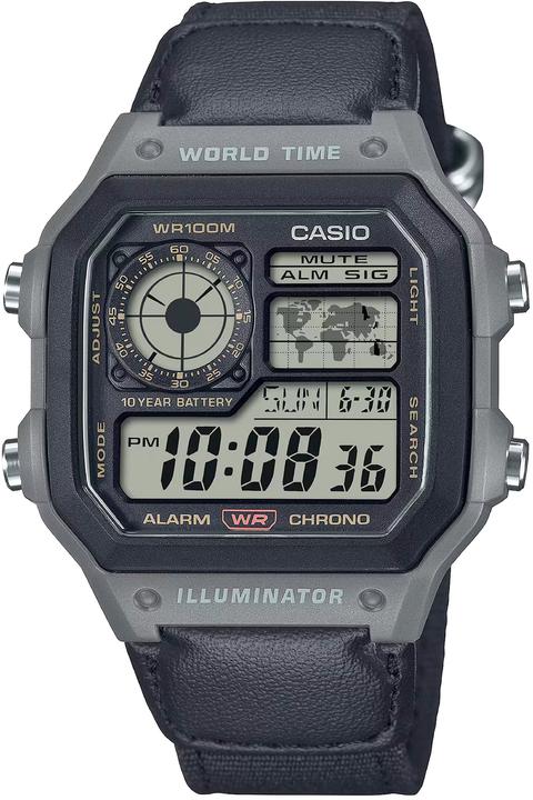 Produktbild Casio AE-1200WHUB-8AVEF (Digitaluhr, Chronograph, 43 mm)