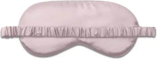Immagine prodotto VBEAUTY Maschera per il sonno in seta rosa (Maschera sonno)